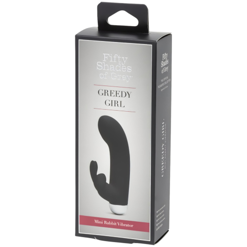 Fifty Shades of Grey - vibrátor s ramienkom na klitoris - čierny