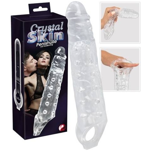 Crystal Skin Predlžujúci návlek na penis XXL