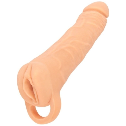 Nature Skin 2 in 1 Extension + Masturbator Large