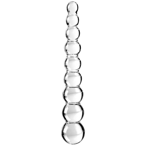 Icicles No 2 obojstranné sklenené dildo