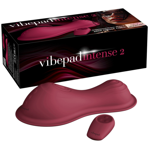 Vibepad Intense 2 - vibračný vankúš s diaľkovým ovládaním (červený)