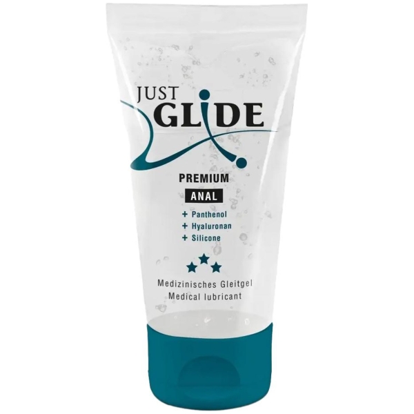 Just Glide Premium Anal lubrikačný gél 50 ml