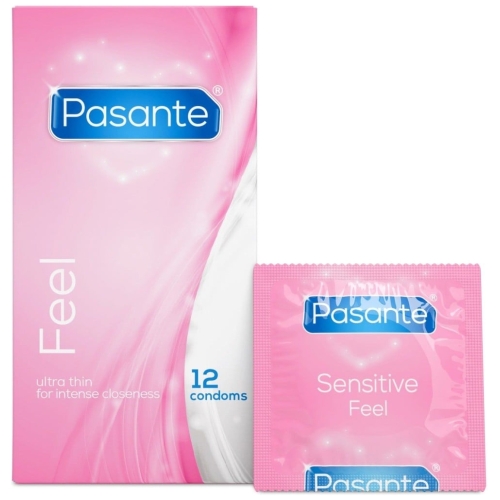 Pasante Feel Condoms 12 Pack