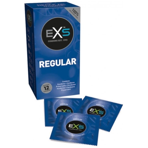 EXS Regular Kondómy 12 ks