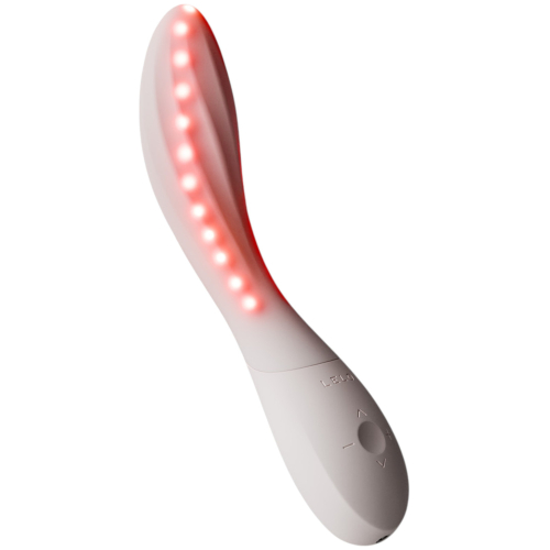 LELO Mona Spectra - inteligentný vibrátor na bod G s LED svetlom (biely)