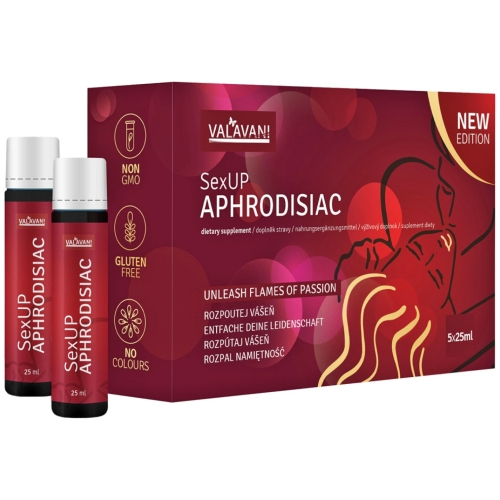 SexUP Aphrodisiac 5x25ml doplněk stravy