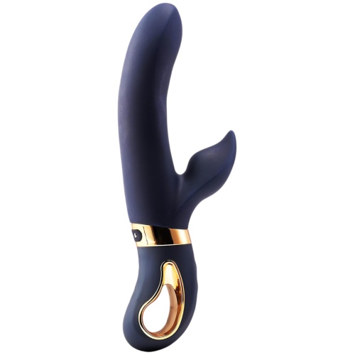 Dream Toys - vibrátor s ohrevom - nabíjateľný - modrý