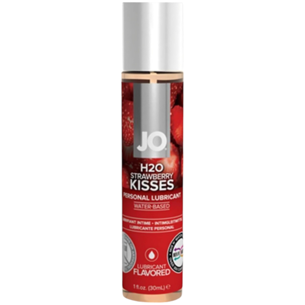 System JO - H2O jahodový bozk - lubrikant na vodnej báze (30 ml)
