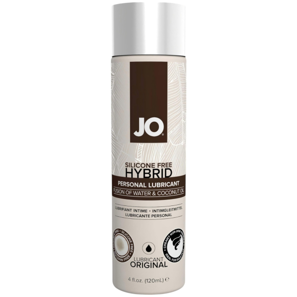 System JO - Hybrid - lubrikant na zmiešanom základe - kokos (120 ml)