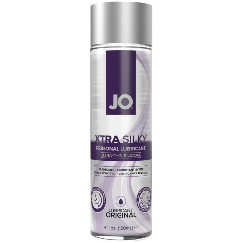 System JO Xtra Silky - silikónový lubrikant s vitamínom E - 120 ml