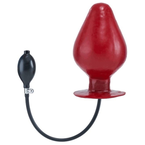 Nafukovací kolík Mister B Vortex Plug XL červený