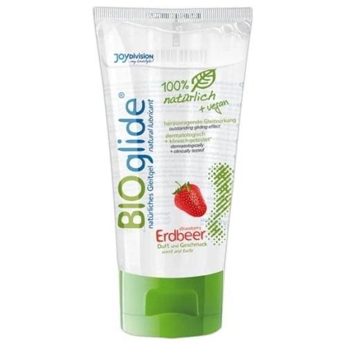 BIOglide - lubrikant na vodnej báze - jahoda - 80 ml