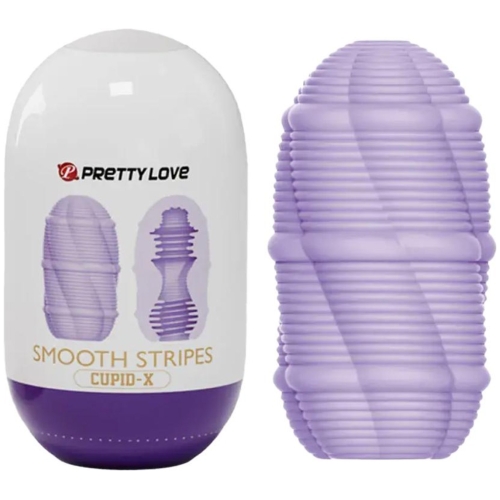 Pretty Love Smooth stripes Cupid-X masturbačné vajíčko