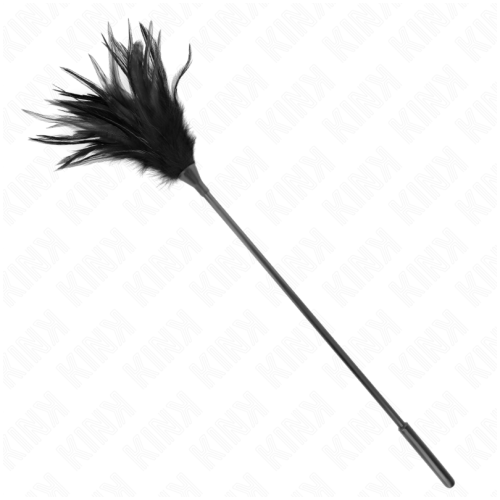 KINK stimulační peříčko 45 cm černé