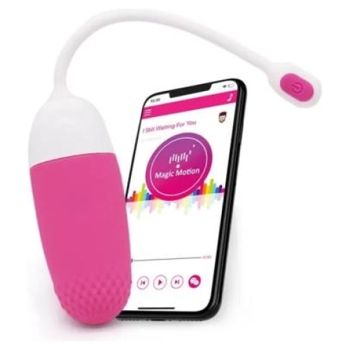 Magic Motion Vini - Vibračné vajíčko - Smart ovládanie - ružovo-biele