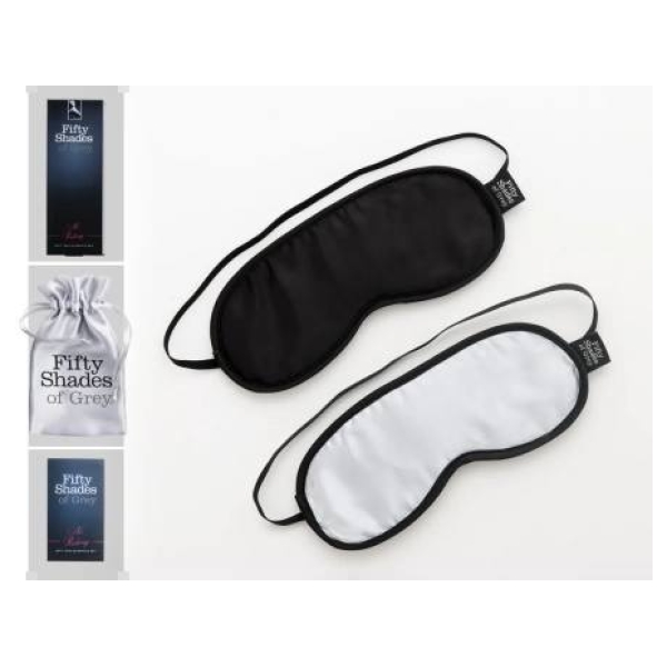 Fifty Shades of Grey - erotická maska na oči - sada