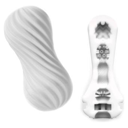 TENGA Flex - masturbátor - biely