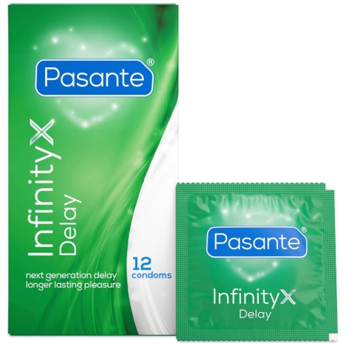 Pasante kondomy Infinity X Delay 12 ks