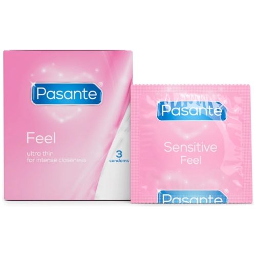 Pasante kondómy Sensitive 3 ks