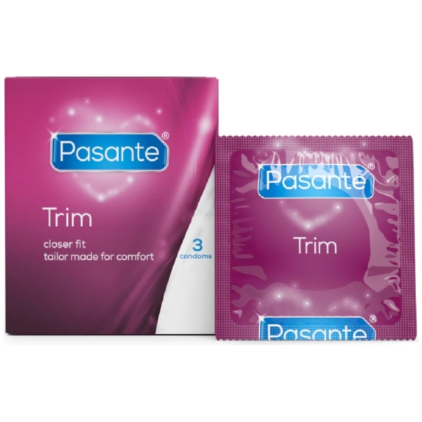 Pasante kondómy Trim - 3 ks