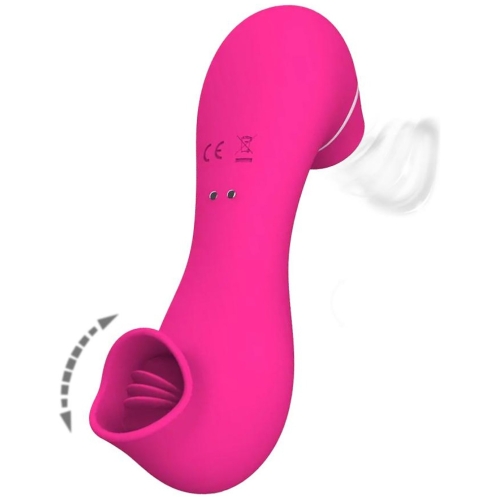 Romant Laurence obojstranný Suction stimulátor klitorisu