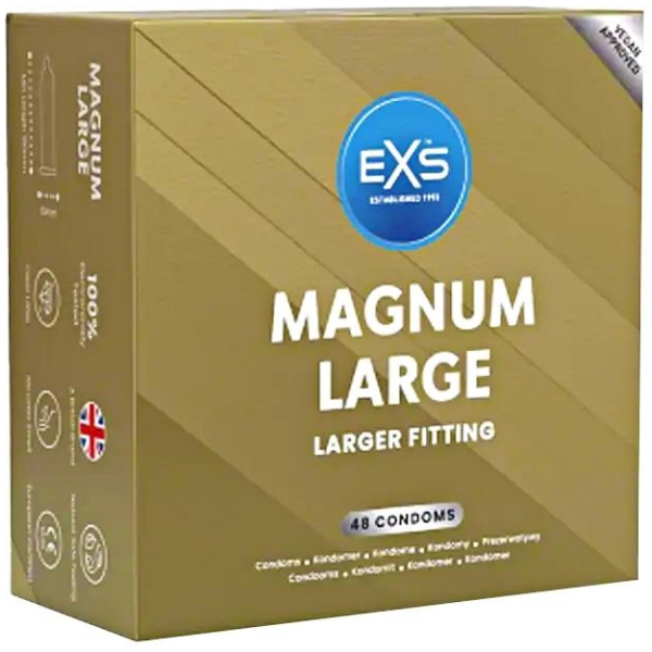 EXS Magnum Large pack Kondómy 48 ks
