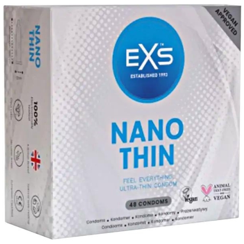 EXS Nano Thin pack Kondómy 48 ks