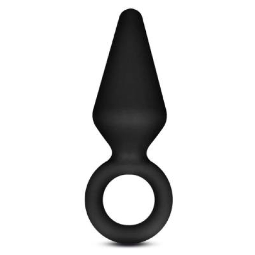 Anal Adventures Platinum S - análny kolík - malý - čierny