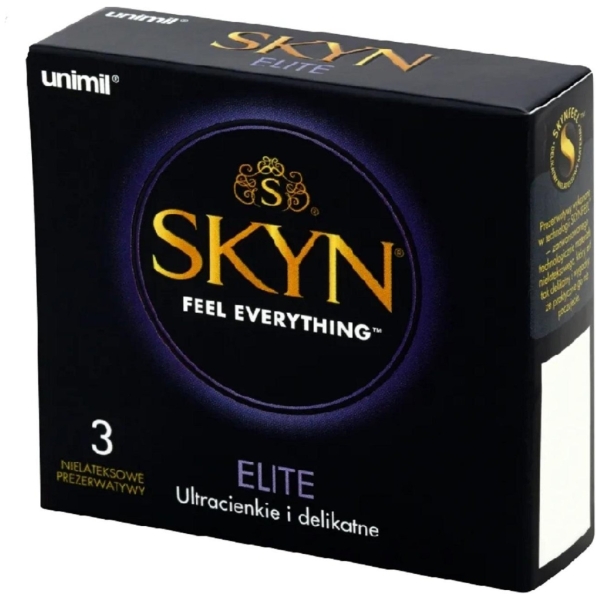 SKYN kondómy Elite 3 ks