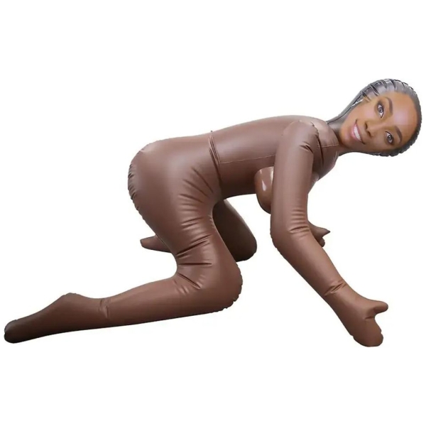 NMC Doggy Pose nafukovacia panna - černoška