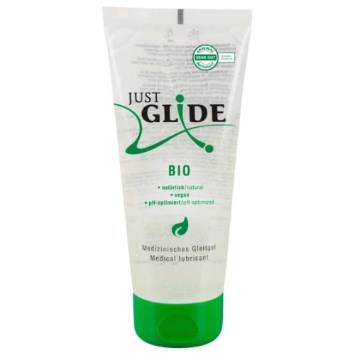 Just Glide Bio - lubrikant na vodnej báze - vegánsky - 50 ml - 200ml